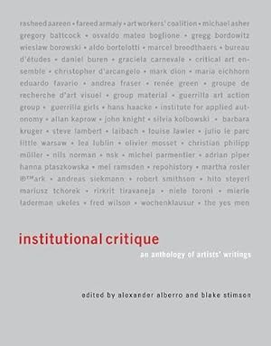Image du vendeur pour Institutional Critique (Paperback) mis en vente par CitiRetail