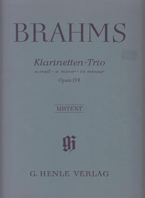 Clarinet Trio in a minor, Op.114 - Set of Parts