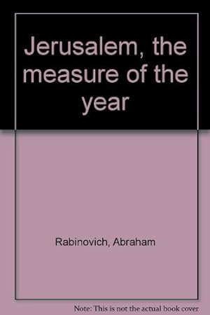 Bild des Verkufers fr jerusalem,_the_measure_of_the_year zum Verkauf von WeBuyBooks