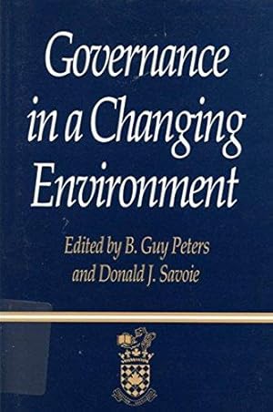 Bild des Verkufers fr Governance in a Changing Environment: Volume 1 (Governance and Public Management) zum Verkauf von WeBuyBooks