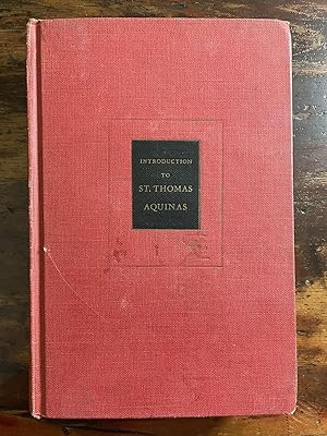 Immagine del venditore per Introduction to St. Thomas Aquinas venduto da John and Tabitha's Kerriosity Bookshop