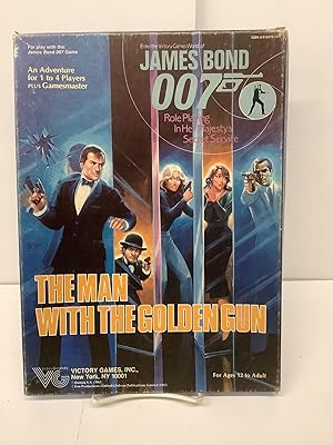 Imagen del vendedor de The Man With the Golden Gun, James Bond 007 Role Playing in Her Majesty's Secret Service, Gamesmaster Supplement, 35013 a la venta por Chamblin Bookmine