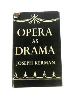 Bild des Verkufers fr Opera As Drama. zum Verkauf von World of Rare Books