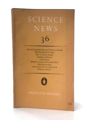 Bild des Verkufers fr Science News 36. zum Verkauf von World of Rare Books