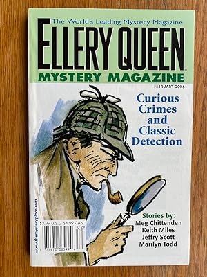 Bild des Verkufers fr Ellery Queen Mystery Magazine February 2006 zum Verkauf von Scene of the Crime, ABAC, IOBA