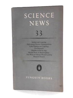 Bild des Verkufers fr Science News 33. zum Verkauf von World of Rare Books