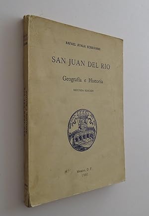 Imagen del vendedor de San Juan del Rio. Geografa e Historia a la venta por Librera Urbe