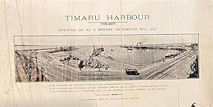 Timaru Harbour, Opening of No 3 Wharf, December 30th, 1910