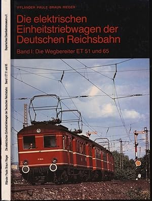 Image du vendeur pour Die elektrischen Einheitstriebwagen der Deutschen Reichsbahn Band I: Die Wegbereiter ET 51 und 65. mis en vente par Versandantiquariat  Rainer Wlfel