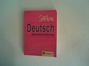 Imagen del vendedor de Deutsche Rechtschreibung (Compact Spicker) a la venta por ANTIQUARIAT FRDEBUCH Inh.Michael Simon