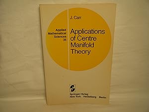 Immagine del venditore per Applications of Centre Manifold Theory venduto da curtis paul books, inc.