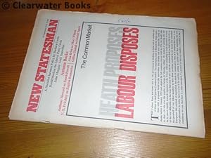 Imagen del vendedor de contributes his fifteen-line poem 'Crow and the Sea' to an issue of the periodical 'New Statesman. The Week-end Review'. No. 2062. 25 September 1970. a la venta por Clearwater Books