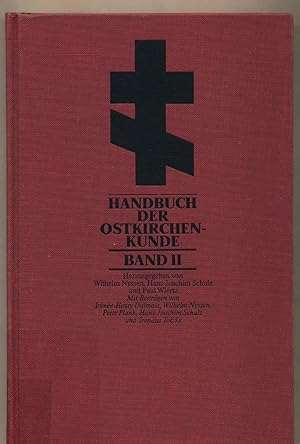 Bild des Verkufers fr Handbuch der Ostkirchenkunde Band II zum Verkauf von avelibro OHG