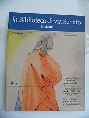 La Biblioteca di Via Senato, Milano - Anno II n.° 8 Settembre 2010