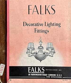 Seller image for Falks decorative lighting fittings for sale by Acanthophyllum Books