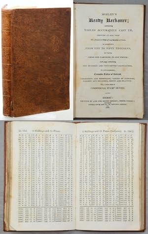 READY RECKONER; Containing Tables Accurately Cast up, showing at One View The Amount or Value of ...