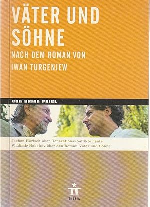 Bild des Verkufers fr Programmheft Brian Friel VTER UND SHNE Premiere 5. Oktober 2002 Spielzeit 2002 / 2003 Nr. 31 zum Verkauf von Programmhefte24 Schauspiel und Musiktheater der letzten 150 Jahre