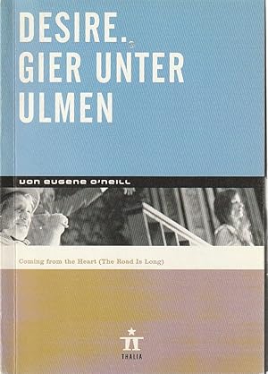 Bild des Verkufers fr Programmheft Eugene O'Neill DESIRE. GIER UNTER ULMEN Premiere 23. Mrz 2002 Spielzeit 2001 / 2002 Nr. 27 zum Verkauf von Programmhefte24 Schauspiel und Musiktheater der letzten 150 Jahre