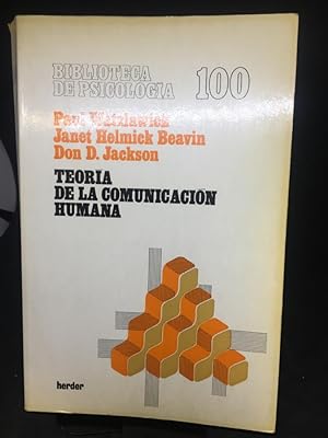 Immagine del venditore per Teora de la comunicacin humana venduto da Libreria Anticuaria Camino de Santiago