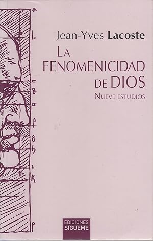 Seller image for LA FENOMENICIDAD DE DIOS Nueve Estudios for sale by Libreria Rosela