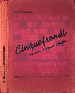 Seller image for Cinquefrondi Provincia di Reggio calabria for sale by Biblioteca di Babele