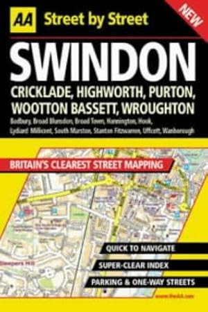 Bild des Verkufers fr AA Street by Street Swindon zum Verkauf von WeBuyBooks