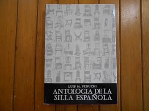 Image du vendeur pour Antologa de la silla espaola mis en vente par Librera Camino Bulnes