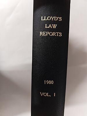 Imagen del vendedor de Lloyd's Law Reports 1980 Volume 1 a la venta por Cambridge Rare Books