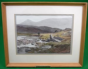 Hills, Garve c1934 Watercolour By Cedric Kennedy (1898-1968)