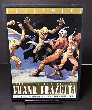 Immagine del venditore per Testament: A Celebration of the Life & Art of Frank Frazetta Deluxe Numbered Ed. venduto da Sturgis Antiques