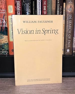 Vision in Spring (Uncorrected Proofs) - Poetry by William Faulkner