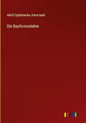 Seller image for Die Bauformenlehre for sale by moluna