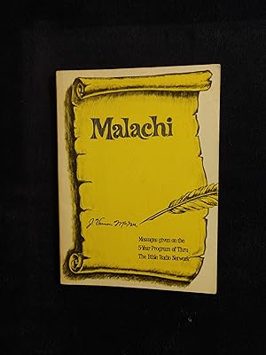 Seller image for MALACHI for sale by JB's Book Vault