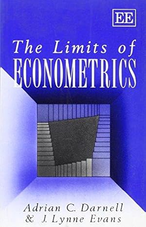 Imagen del vendedor de The Limits of Econometrics a la venta por WeBuyBooks