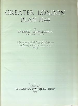 Seller image for Greater London Plan 1944 for sale by Wonder Book