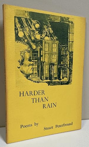 Seller image for Harder Than Rain: Poems for sale by Chaparral Books