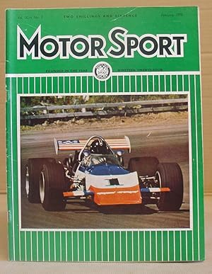 Bild des Verkufers fr Motor Sport Incorporating Speed And The Brooklands Gazette - Volume XLVI [ 46 ] N2 February 1970 zum Verkauf von Eastleach Books