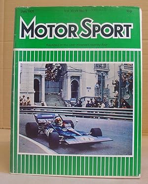 Bild des Verkufers fr Motor Sport Incorporating Speed And The Brooklands Gazette - Volume XLVIII [ 47 ] N7 July 1971 zum Verkauf von Eastleach Books