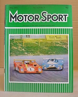 Bild des Verkufers fr Motor Sport Incorporating Speed And The Brooklands Gazette - Volume XLIX [ 49 ] N5 May 1973 zum Verkauf von Eastleach Books