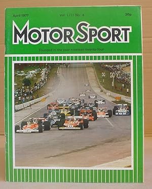 Bild des Verkufers fr Motor Sport Incorporating Speed And The Brooklands Gazette - Volume LIII [ 53 ] N4 April 1977 zum Verkauf von Eastleach Books