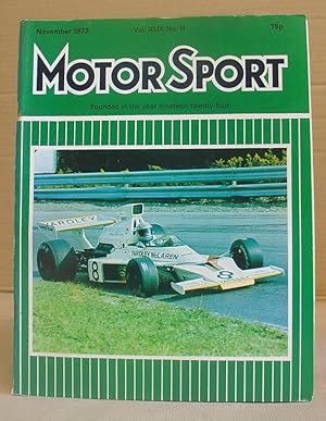 Motor Sport Incorporating Speed And The Brooklands Gazette - Volume XLIX [ 49 ] N°11 November 1973