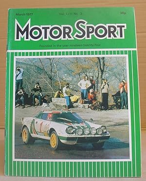 Motor Sport Incorporating Speed And The Brooklands Gazette - Volume LIII [ 53 ] N°3 March 1977
