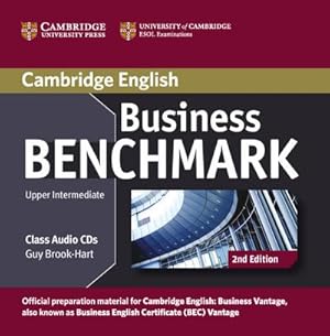 Bild des Verkufers fr Business Benchmark, 2nd ed. Business Benchmark B2 Upper Intermediate, 2nd edition, Audio-CD : Class Audio-CDs BEC zum Verkauf von AHA-BUCH GmbH