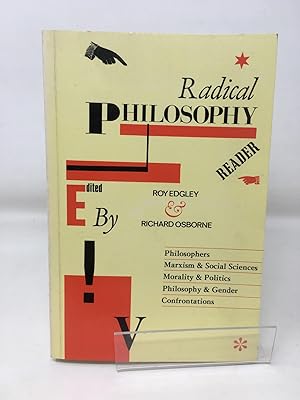 Seller image for Radical Philosophy Reader for sale by Cambridge Recycled Books