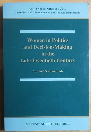 Women in politics and decision-making in the late twentieth century : a United Nations study