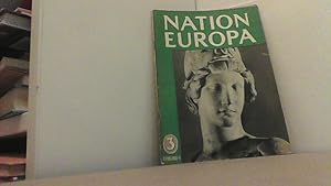 Bild des Verkufers fr Nation Europa. IV. Jahrgang 1954 Heft 3. zum Verkauf von Antiquariat Uwe Berg