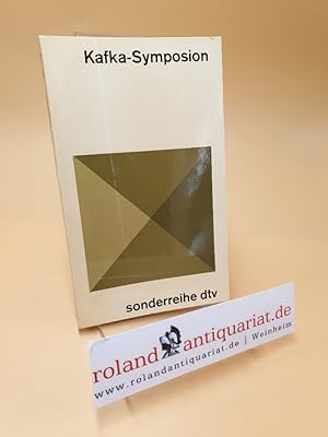 Bild des Verkufers fr Kafka-Symposion ; 77 zum Verkauf von Roland Antiquariat UG haftungsbeschrnkt