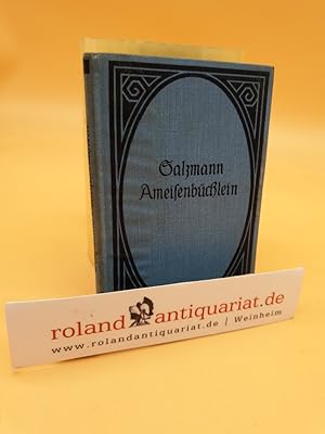 Bild des Verkufers fr Ameisenbchlein oder Anweisung zu einer vernnftigen Erziehung der Erzieher / Von Christian Gotthilf Salzmann. Mit Einl. u. Anm. versehen von Ernst Schreck / Reclams Universal-Bibliothek ; Nr 2450/2450 a zum Verkauf von Roland Antiquariat UG haftungsbeschrnkt