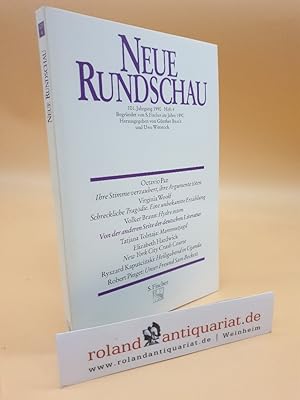 Neue Rundschau 90/4. 101. Jahrgang. Heft 4