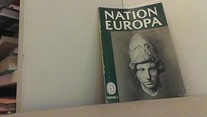 Bild des Verkufers fr Nation Europa. V. Jahrgang 1955 Heft 6. zum Verkauf von Antiquariat Uwe Berg